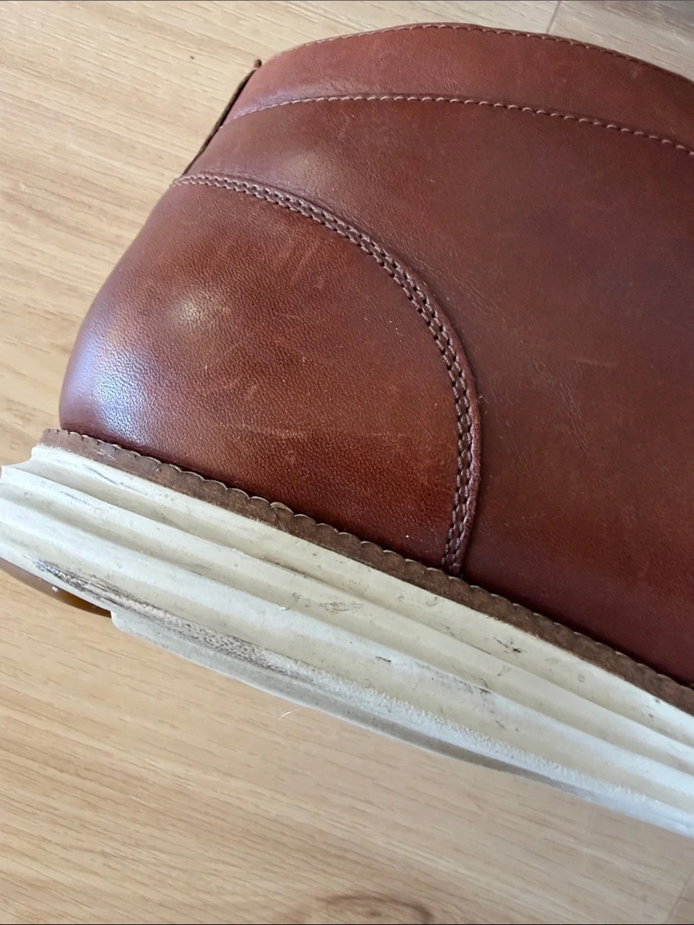 Men's Men’s Cole Haan Grand Os Brown Leather Boots